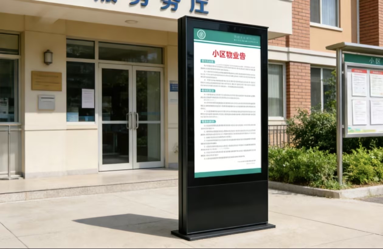 Smart Community Living Service Stations: How Senpal Outdoor Displays Drive Dual Enhancement of Convenient Services and Community Economy